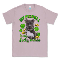 Lilac st patricks day my pitbuli my lucky charm Classic Tee - RanaPortraitStore