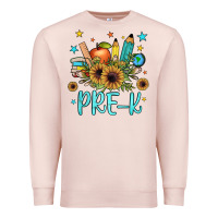 Pale Pink pre k Premium Sweatshirt - JahusDesignShop