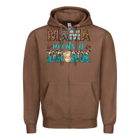 Chestnut mama needs a drink Zipper Hoodie - texasbilliewilder