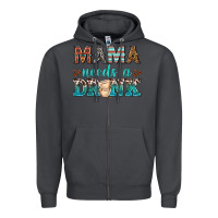Smoke mama needs a drink Zipper Hoodie - texasbilliewilder