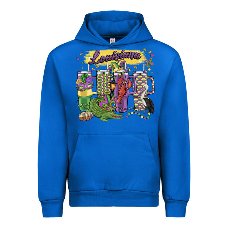 Obsessive Cup Disorder Mardi Gras Urban Hoodie by MaliasSmallBusiness | Teevron