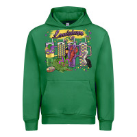 Emerald obsessive cup disorder mardi gras Urban Hoodie - MaliasSmallBusiness