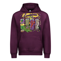 Mauve Wine obsessive cup disorder mardi gras Urban Hoodie - MaliasSmallBusiness