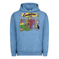 Pigment Pebble Blue obsessive cup disorder mardi gras Urban Hoodie - MaliasSmallBusiness