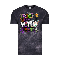 Cloud Black trick or teeth Vintage Tee - BarkalooDesign