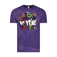 Cloud Purple trick or teeth Vintage Tee - BarkalooDesign