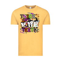 Vintage Mustard trick or teeth Vintage Tee - BarkalooDesign