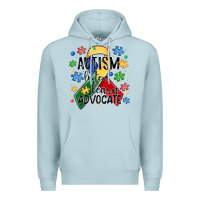Blue Mist autism listen learn advocate Premium Hoodie - MaliasSmallBusiness