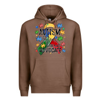 Chestnut autism listen learn advocate Premium Hoodie - MaliasSmallBusiness
