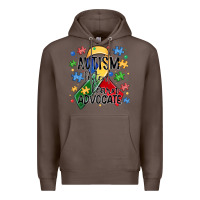 Coffee autism listen learn advocate Premium Hoodie - MaliasSmallBusiness