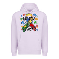 Lilac autism listen learn advocate Premium Hoodie - MaliasSmallBusiness