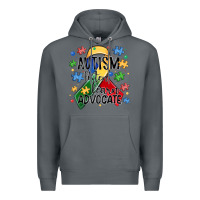 Rock autism listen learn advocate Premium Hoodie - MaliasSmallBusiness