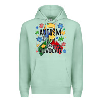 Seafoam autism listen learn advocate Premium Hoodie - MaliasSmallBusiness