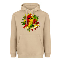 Mushroom juneteenth sunflower Heavyweight Hoodie - HRA Design Shop