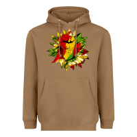 Toasted Coconut juneteenth sunflower Heavyweight Hoodie - HRA Design Shop