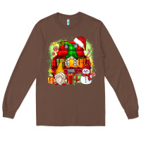 Chestnut christmas gnome truck Long Sleeve Tee - Zillion Design Studio