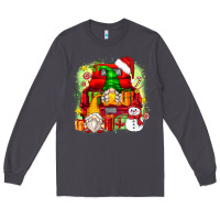 Smoke christmas gnome truck Long Sleeve Tee - Zillion Design Studio