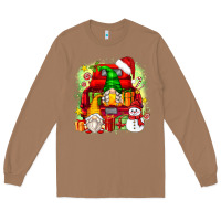 Toasted Coconut christmas gnome truck Long Sleeve Tee - Zillion Design Studio
