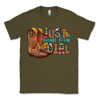 Army Green just a small town girl Classic Tee - Zillion Design Studio