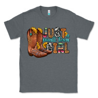 Charcoal Heather just a small town girl Classic Tee - Zillion Design Studio