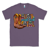 Lavender just a small town girl Classic Tee - Zillion Design Studio