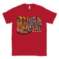 Red just a small town girl Classic Tee - Zillion Design Studio