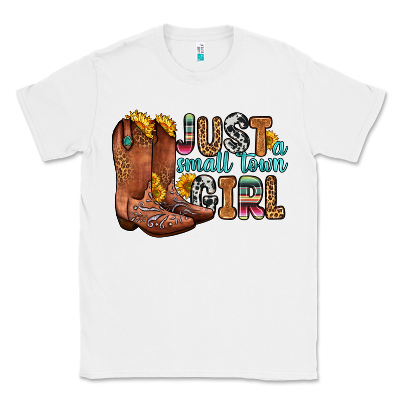 Just A Small Town Girl Classic Tee by Zillion Design Studio | Teevron