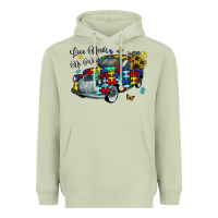 Matcha love needs no words Heavyweight Hoodie - CowhideDigitalArt
