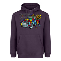 Plum love needs no words Heavyweight Hoodie - CowhideDigitalArt