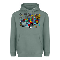Sage love needs no words Heavyweight Hoodie - CowhideDigitalArt
