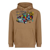 Toasted Coconut love needs no words Heavyweight Hoodie - CowhideDigitalArt