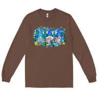Chestnut snowman gnome Long Sleeve Tee - Zillion Design Studio