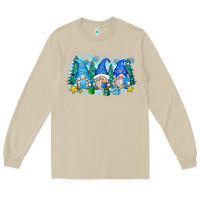 Mushroom snowman gnome Long Sleeve Tee - Zillion Design Studio