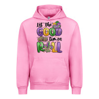 Fuchsia Pink let the good times roll Urban Hoodie - MaliasSmallBusiness