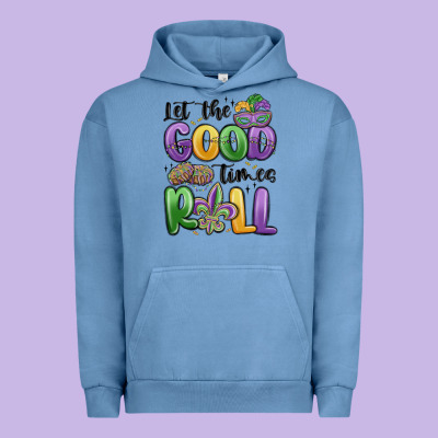 Let The Good Times Roll Urban Hoodie Designed By Maliassmallbusiness