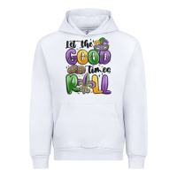 White let the good times roll Urban Hoodie - MaliasSmallBusiness