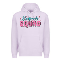 Lilac sleepover squad Premium Hoodie - MaliasSmallBusiness