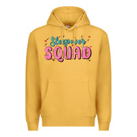Mustard sleepover squad Premium Hoodie - MaliasSmallBusiness
