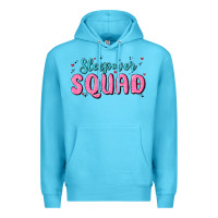 Ocean Blue sleepover squad Premium Hoodie - MaliasSmallBusiness