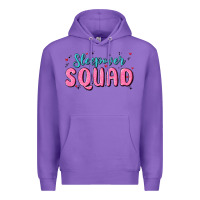 Purple sleepover squad Premium Hoodie - MaliasSmallBusiness