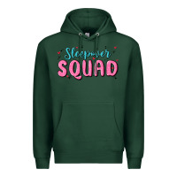 Sports Green sleepover squad Premium Hoodie - MaliasSmallBusiness