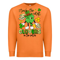 Carrot i teach the cutest clovers in the patch Premium Sweatshirt - Artiststas