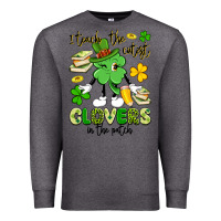 Charcoal Heather i teach the cutest clovers in the patch Premium Sweatshirt - Artiststas