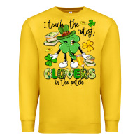 Lemon i teach the cutest clovers in the patch Premium Sweatshirt - Artiststas