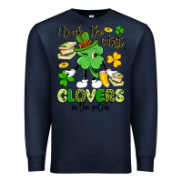 Navy i teach the cutest clovers in the patch Premium Sweatshirt - Artiststas