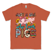 Copper just a girl who loves pigs Classic Tee - Zillion Design Studio