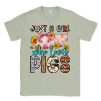Matcha just a girl who loves pigs Classic Tee - Zillion Design Studio