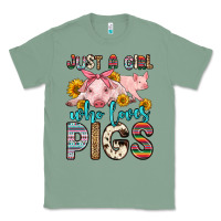 Sage just a girl who loves pigs Classic Tee - Zillion Design Studio