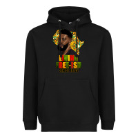 Black juneteenth living freeish since 1865 Heavyweight Hoodie - HRA Design Shop