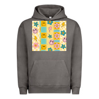 Pigment Tornado retro daisy Urban Hoodie - MaliasSmallBusiness